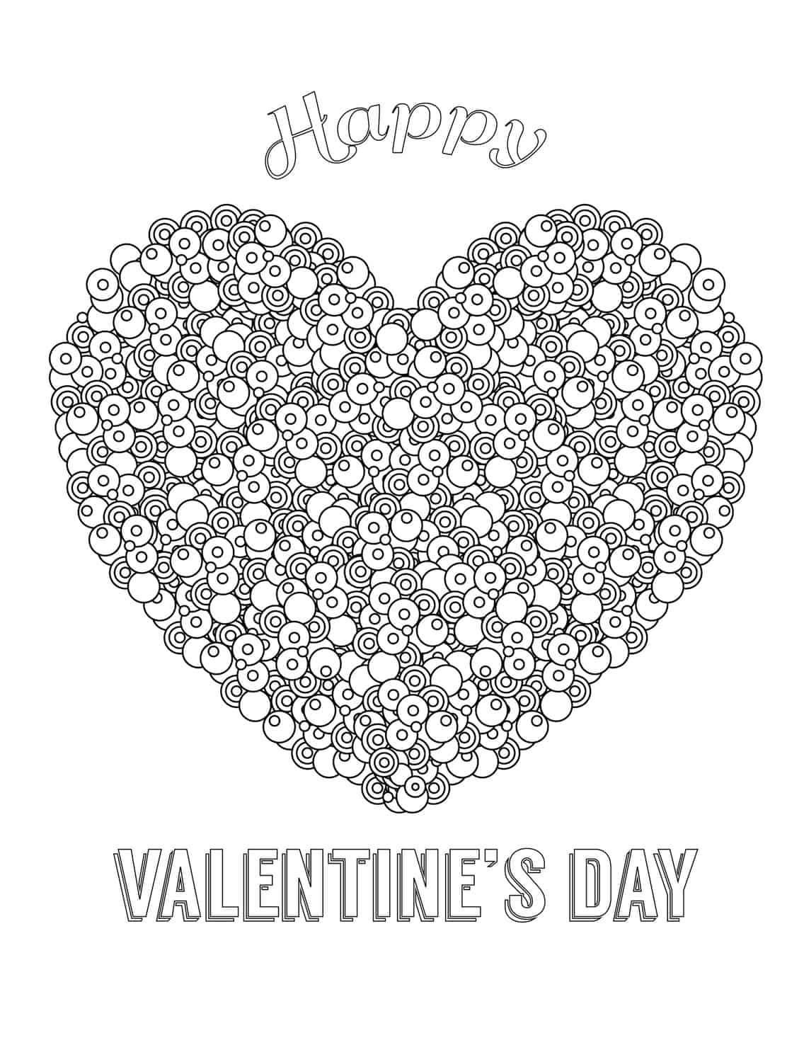 valentine coloring pages printable adult - photo #5