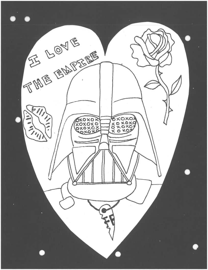 baby darth vader coloring pages - photo #27