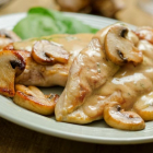 Pan-Seared Chicken with Mushrooms