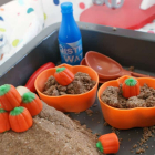 Super Fun and Simple Muddy Pumpkin Patch Invitation to Play