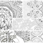 24 More Free Printable Adult Coloring Pages