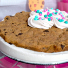 Gluten-Free & Vegan Chocolate Chip Cookie Ice Cream Cake