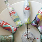 Unique Upcycled Diet Coke Bottle Clock