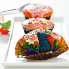 Easy Gluten-Free & Vegan Rainbow Cupcakes
