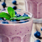Easy Blueberry Breakfast Smoothie {Vegan & GF)