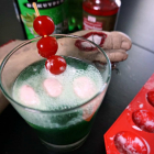Adult Zombie Brain Float {a scary-cool cocktail}