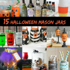 15 Halloween Mason Jar Crafts