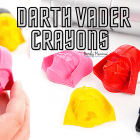 Darth Vader Crayons - Easy Star Wars Crayons for Kids