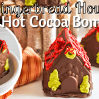 Gingerbread House Hot Cocoa Bombs Recipe