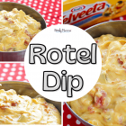 2 Ingredient Rotel Dip Recipe  - Make Mexican Queso Fast