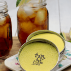 DIY Stamped Mason Jar Ring Coasters Craft