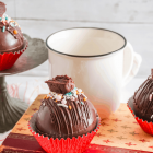 Brownie Hot Cocoa Bombs
