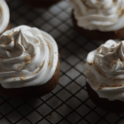 Cookie Butter Cupcakes with Cookie Butter Whipped Cream