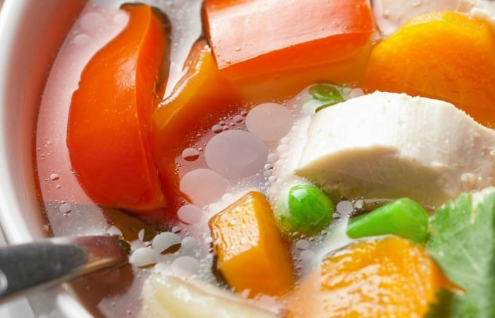 Quick Chicken Vegetable Soup
