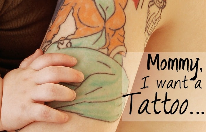 what to say to your kid when they say they want a tattoo feature