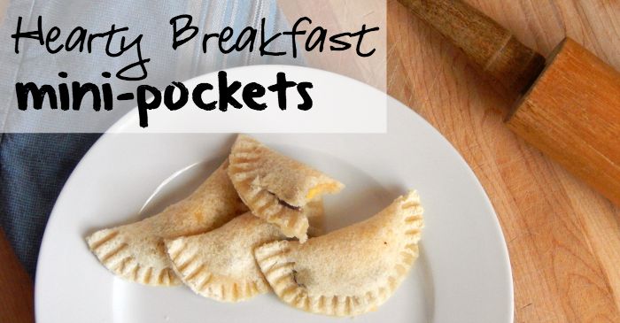hearty breakfast mini-pocket recipe fb