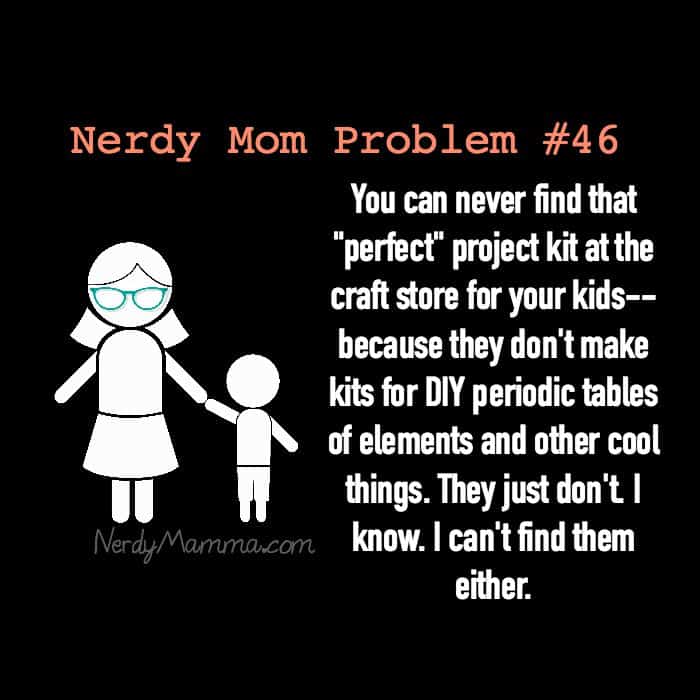 Nerdy Mom Problem 46 - project kit