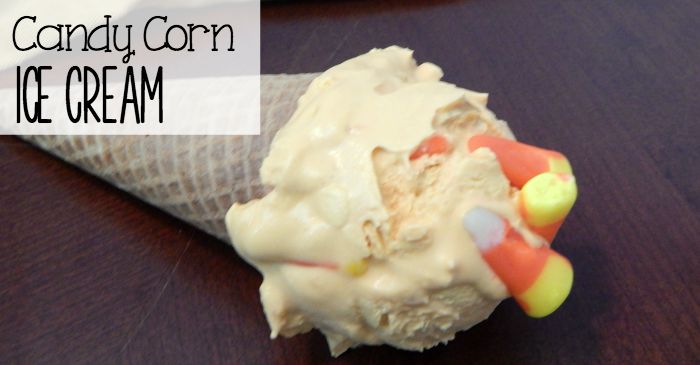 dairy-free ice cream with candy corn fb