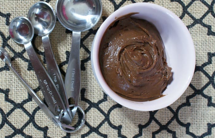 eggless brownie batter dip feature