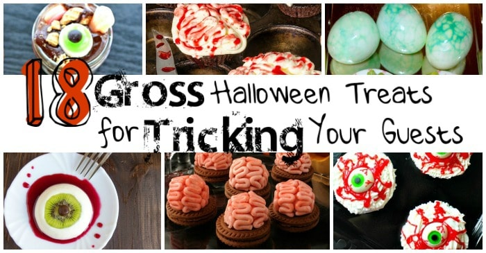 fun haloween treats to gross out your guests fb