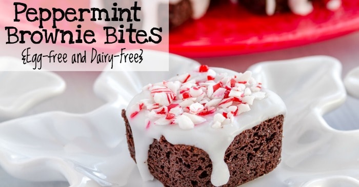 Chocolate Peppermint Brownie Bites Egg-free and Dairy-Free fb