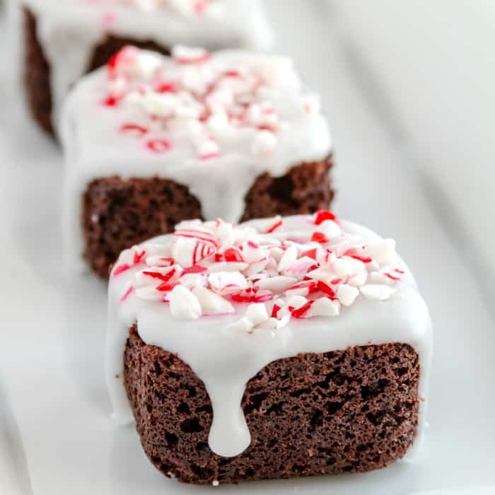 dairy-free and egg-free Peppermint Brownie