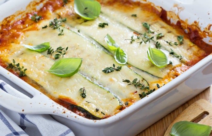 easy lasagna without dairy feature