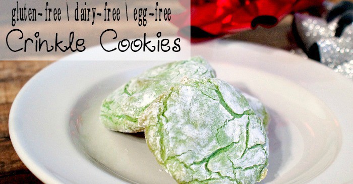 gluten-free egg-free dairy-free crinkle cookies fb