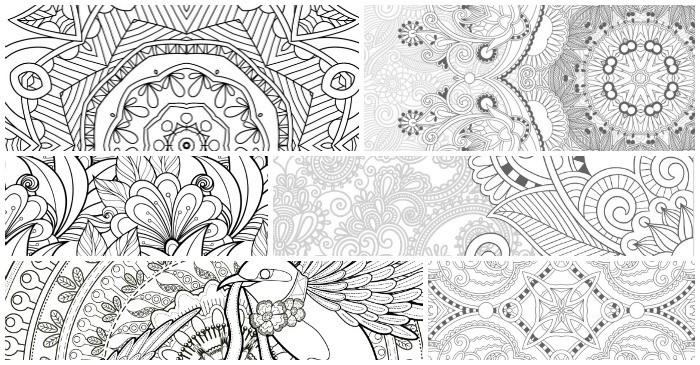 awesome free printable adult coloring pages feature