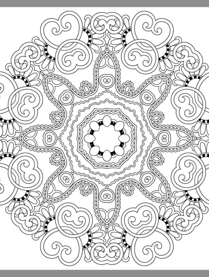 busy adult coloring pages free printable web