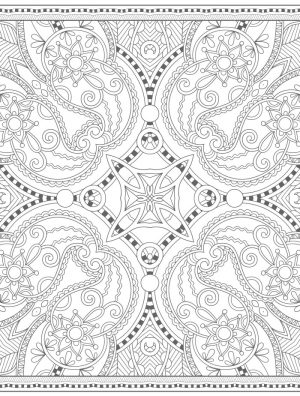 24 More Free Printable Adult Coloring Pages - Nerdy Mamma