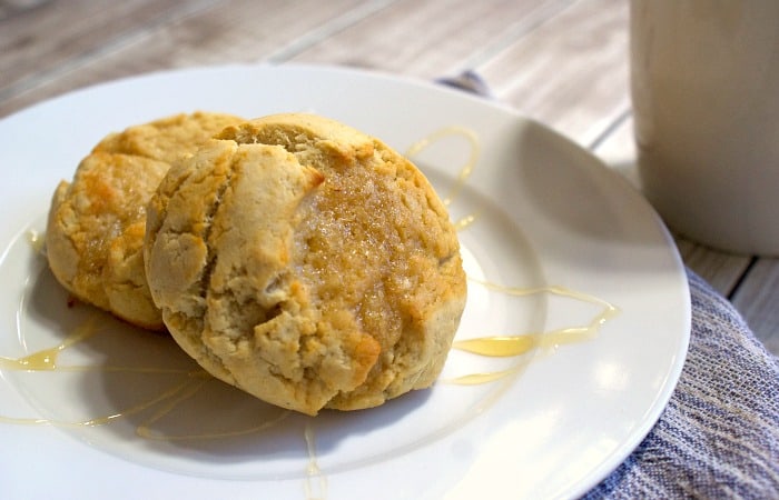 gluten-free vegan honey biscuits recipe feature