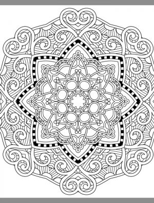 24 More Free Printable Adult Coloring Pages - Nerdy Mamma