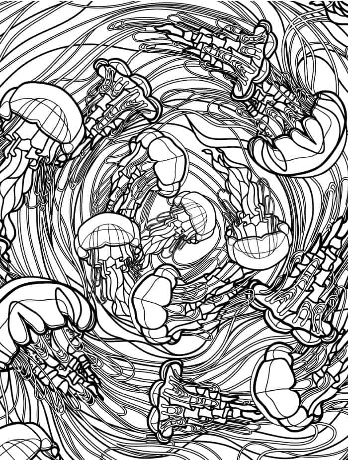 beautiful ocean coloring pages for adults free printable pic
