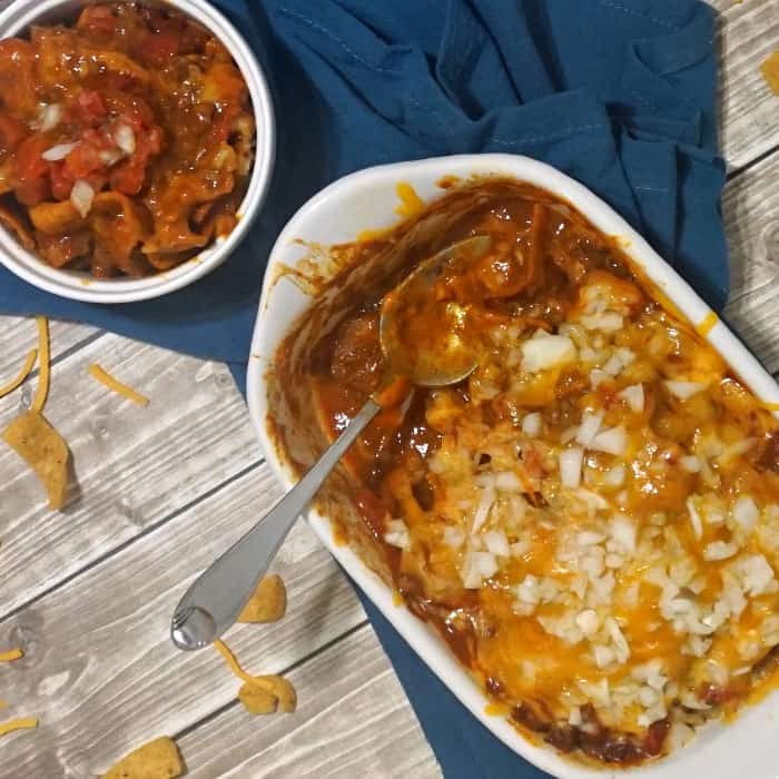 super-fast meal for the family chili pie sq