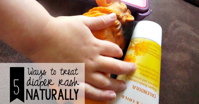 5 ways to treat diaper rash naturally fb