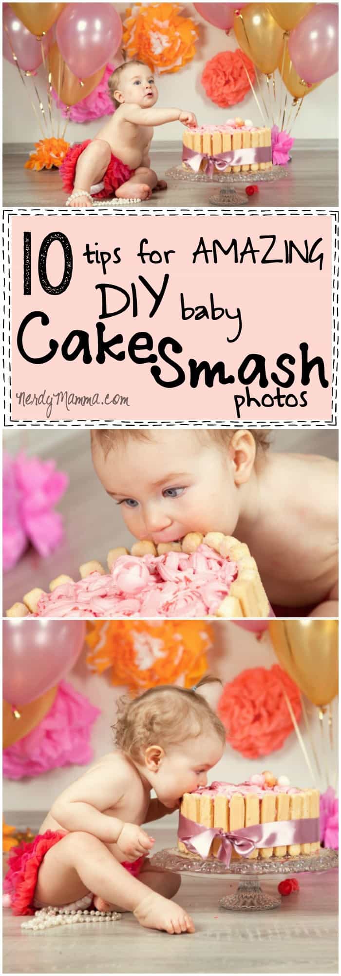 I love these 10 tips for amazing DIY baby cake smash photos...I totally adore how easy she makes it seem!
