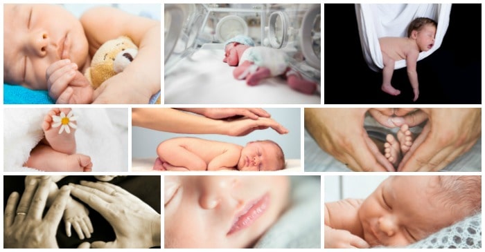 at home DIY newborn photo ideas feature