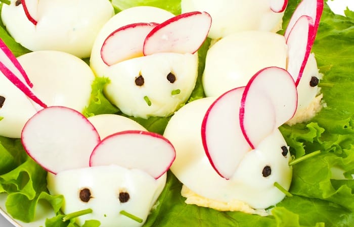 how to make mouse deviled eggs feature