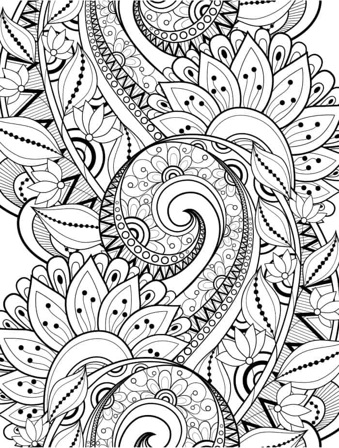 busy coloring pages to help adults relax upload