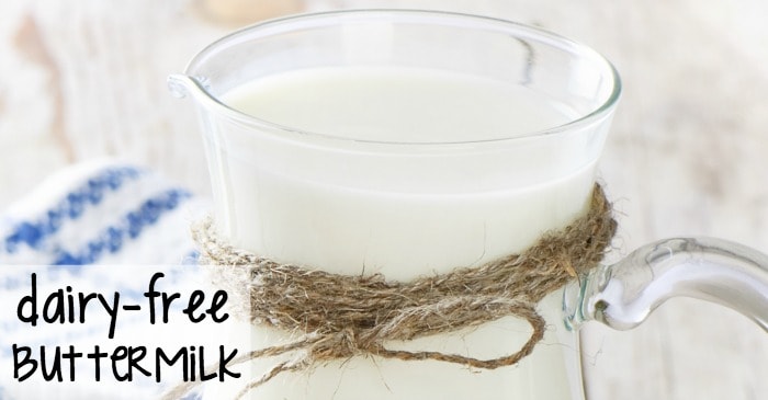 dairy-free buttermilk recipe fb