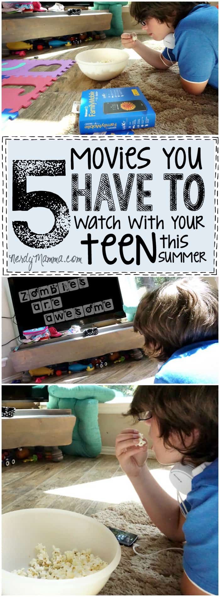 I ABSOLUTELY love these 5 movies to watch with your teen this summer. Great ideas for bonding a little! LOL!