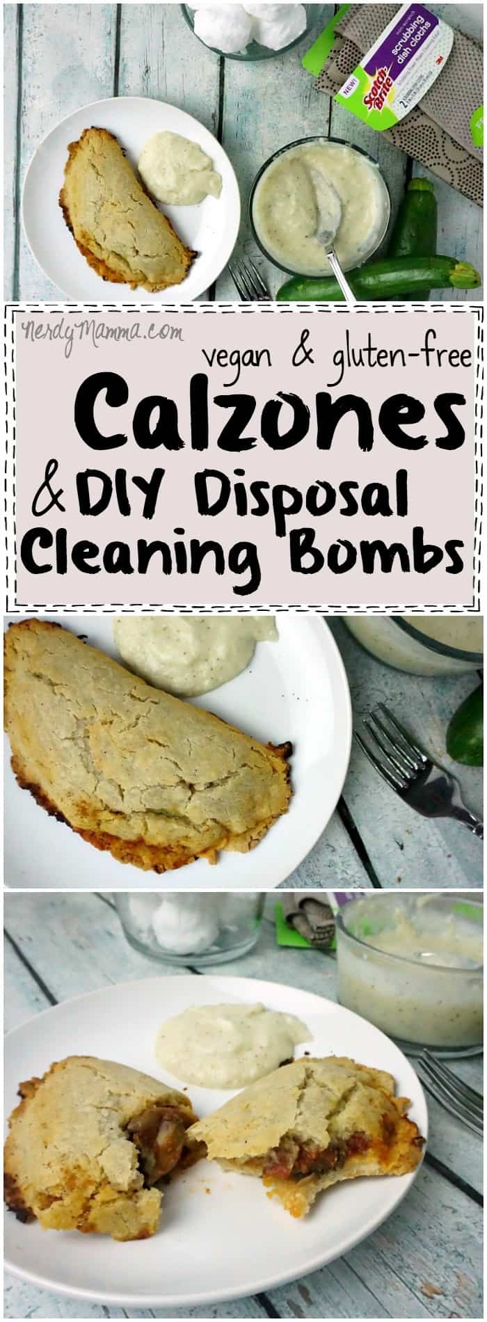 Mmmm...these vegan and gluten-free calzones sound awesome--and the idea of having a clean kitchen afterward Awesome.
