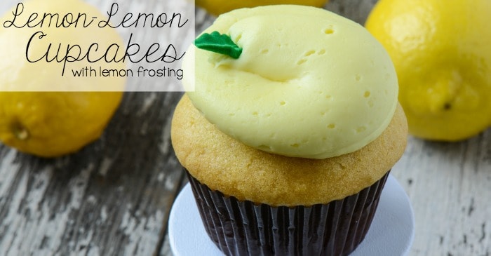 lemon-lemon cupcakes with lemon frosting fb