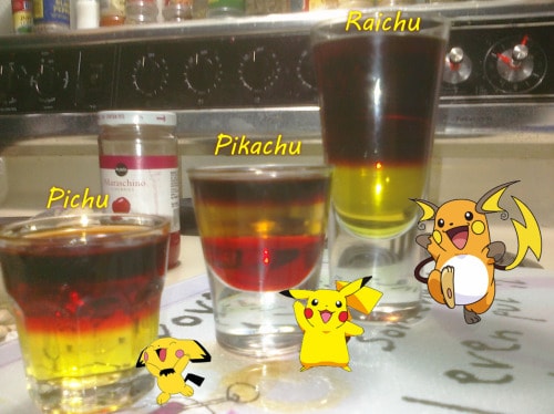 OMG these Pokemon Go drinks are seriously amazeballs! From Bulbasaur fruit punch to a Pichu shot, this post has all the best Pokemon Go drinks!