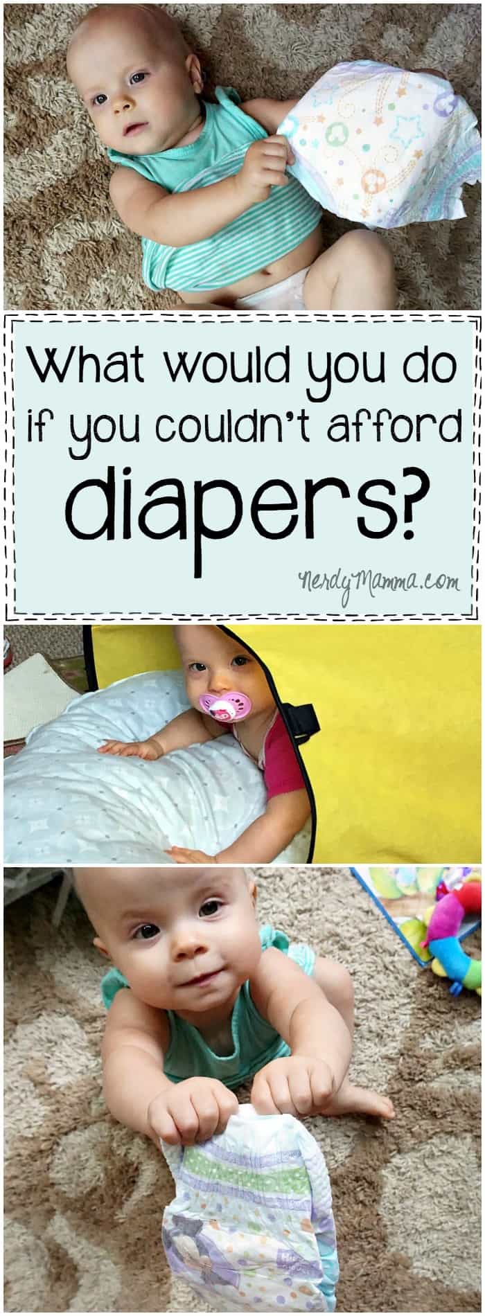This is such a great idea for giving back--doing a diaper drive. Or even just contributing to a diaper bank. I love this.