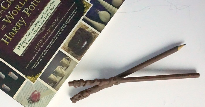 how to make harry potter pencil wands fb
