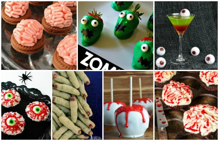 OMG! You have to check out these scary-awesome zombie recipes before your next Halloween party!