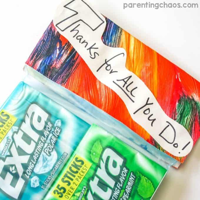 OMG! This post saved my life! It's full of teacher appreciation gifts that kids can make so that I don't have to! Who has time for that anyways!?