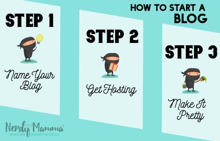 how to start a blog in 3 easy steps